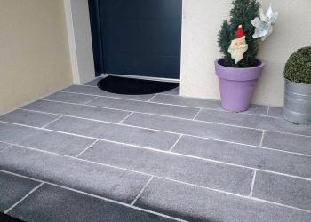 Terrasse en dalle
